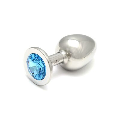 Plug anal Rosebuds Cristal - Aqua
