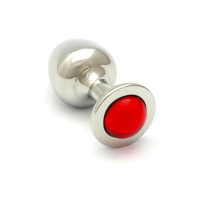 Rosebuds Verre Analplug - Rot (S)