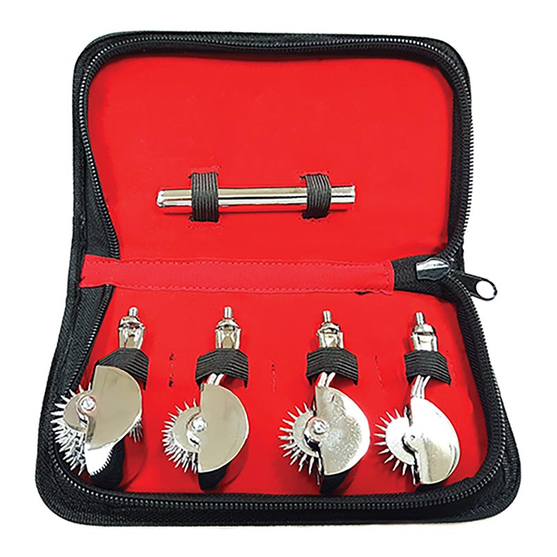 Rouge Pinwheel | Kit mit 4 Nervenräder für reine BDSM-Sessions Rouge Pinwheel | Kit mit 4 Nervenräder für reine BDSM-Sessions