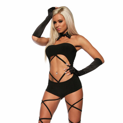 Saresia Gogo Wickel-Body - Schwarz