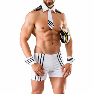 Costume d'officier de marine sexy Saresia