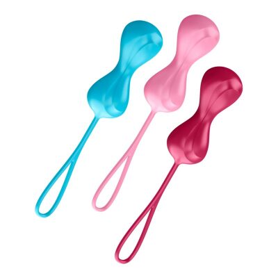 Satisfyer Power Balls | 3 boules de geisha avec billes internes mobiles