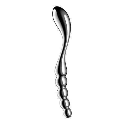 Satisfyer Star Force 1 | Dildo en acier inoxydable | 2 extrémités insérables