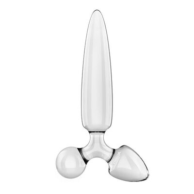 Satisfyer Triple Crystal 1 | Glasdildo | 3 einführbare Enden