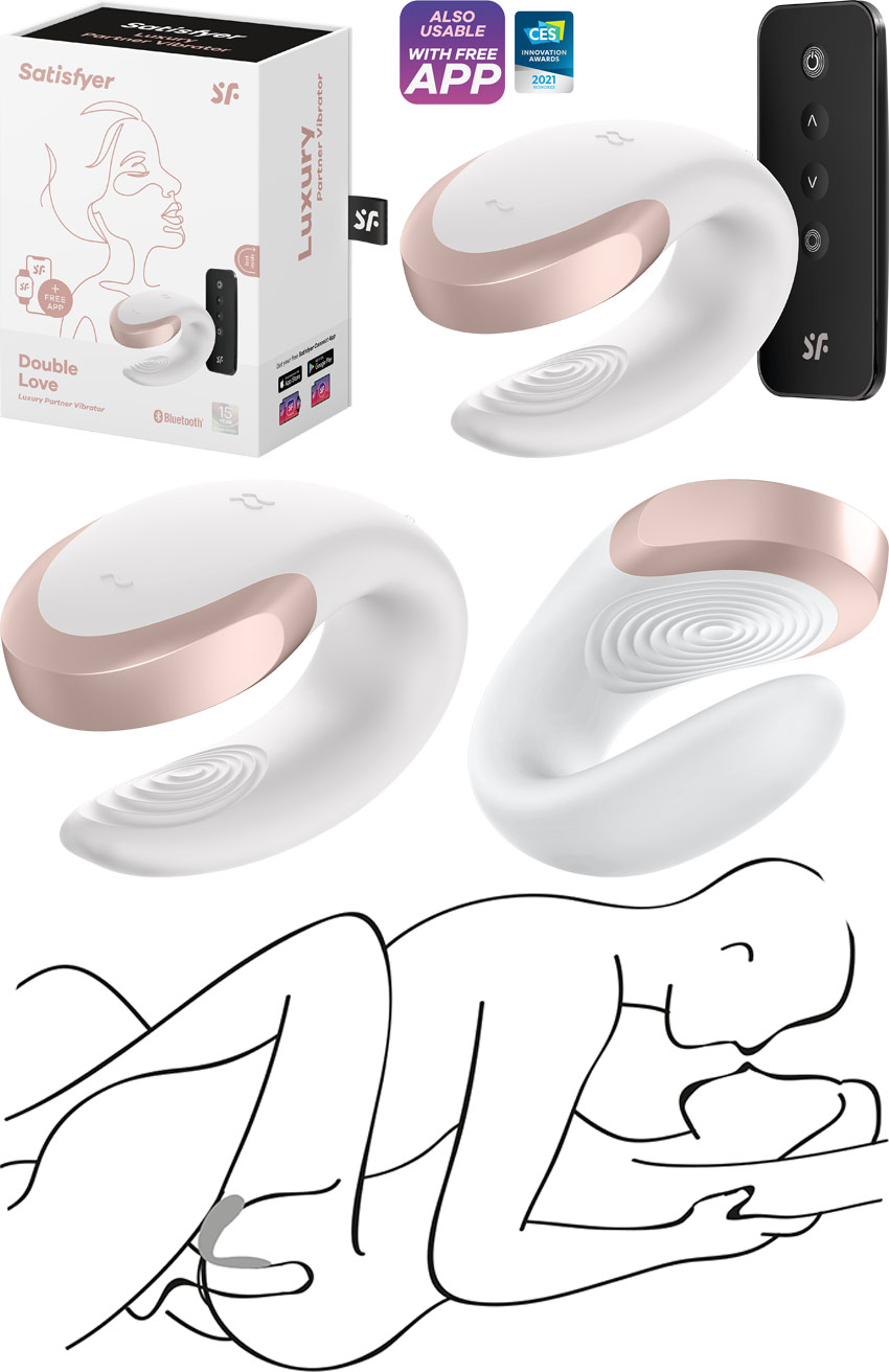 Satisfyer Double Love stimulator for couples