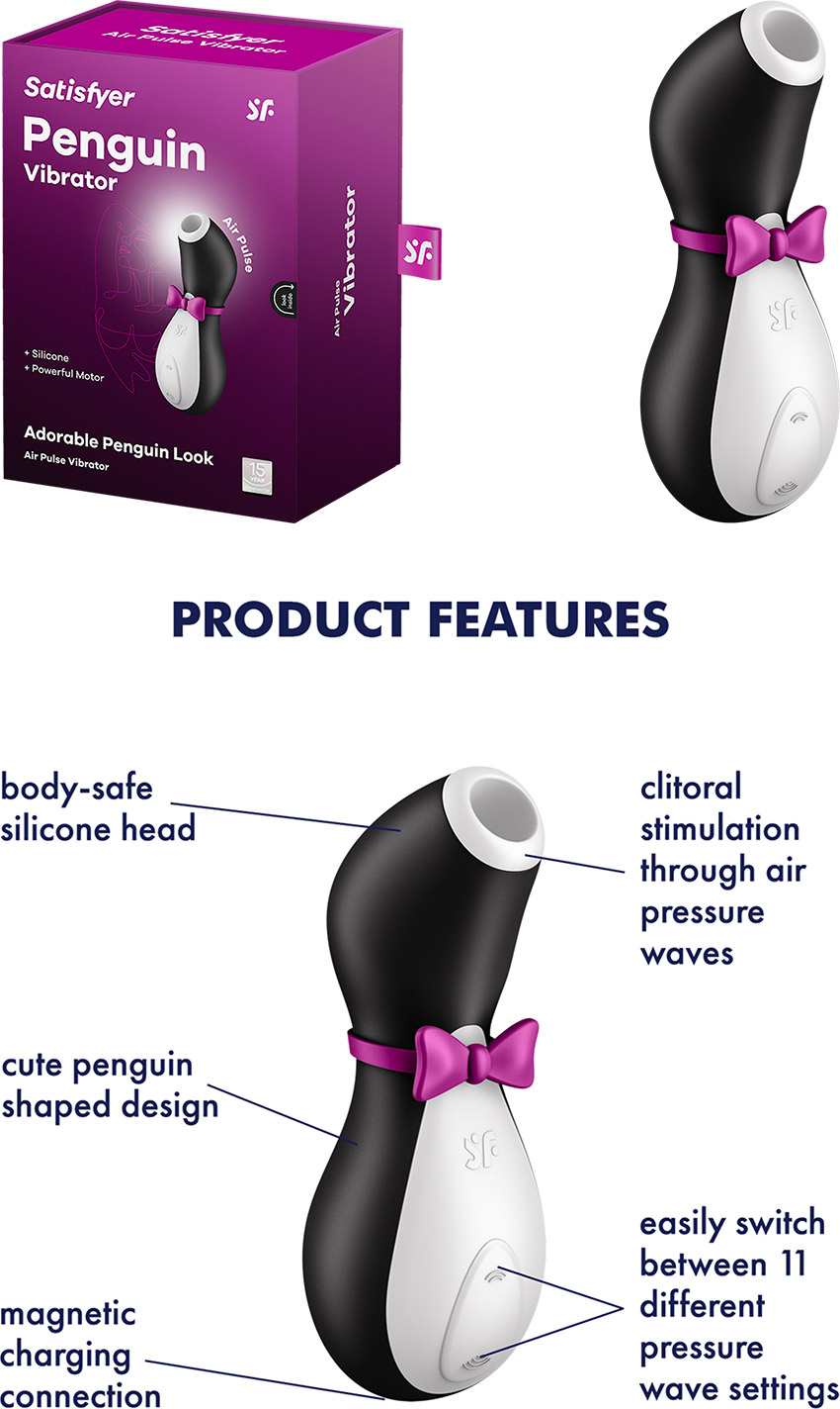 Satisfyer Pro Penguin Next Generation | Clitoral sex toy