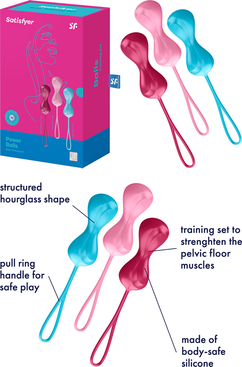 Satisfyer Power Balls vaginal balls (with internal moveable balls)