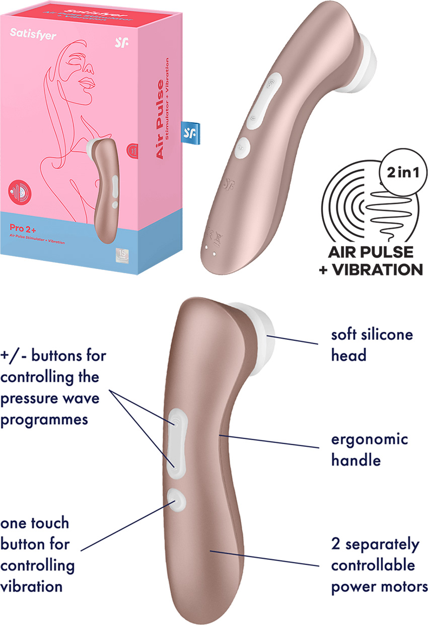 Satisfyer Pro 2 Vibration - Stimolatore del clitoride