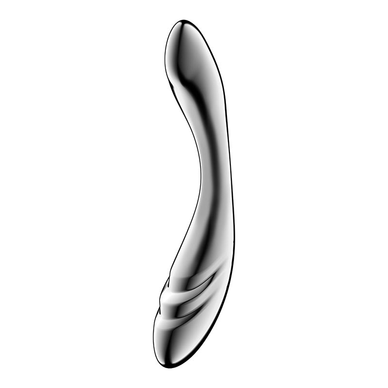 Satisfyer Pure Gravity 3 dildo in stainless steel