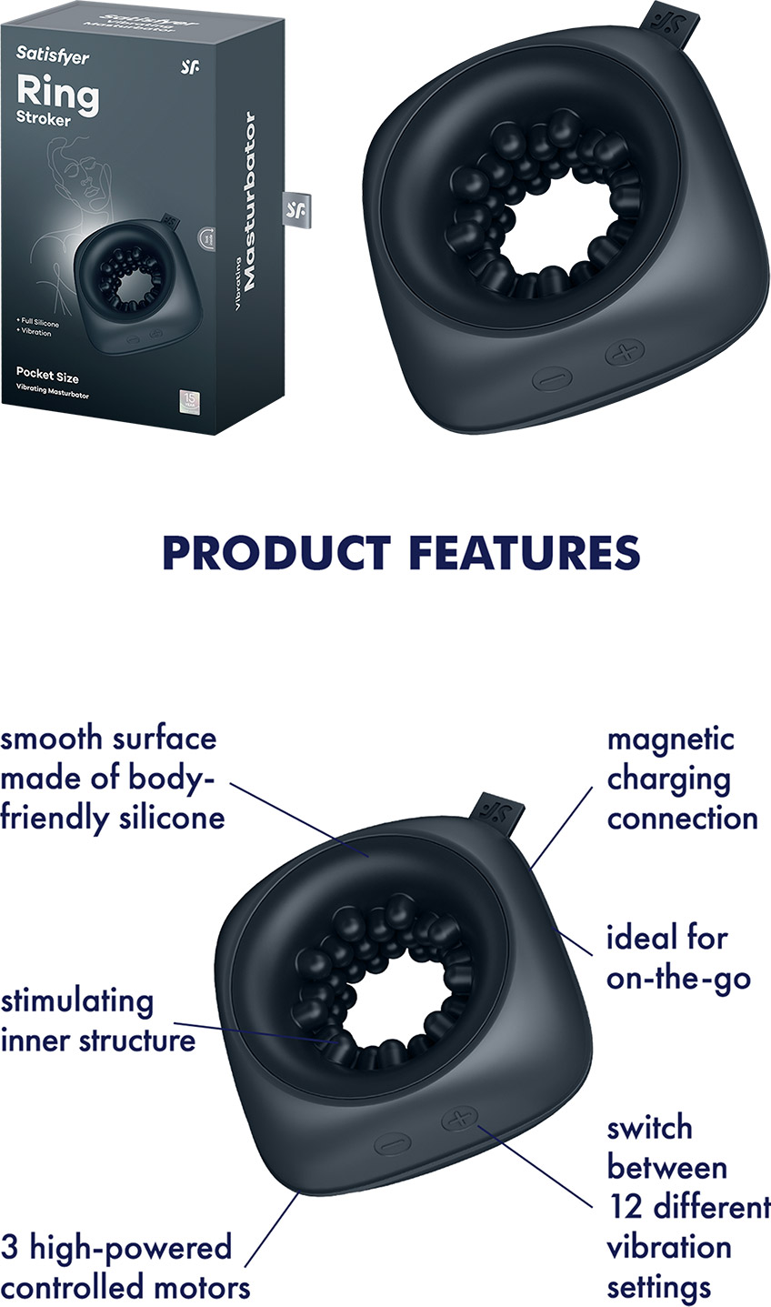 Masturbateur connecté Satisfyer Ring Stroker