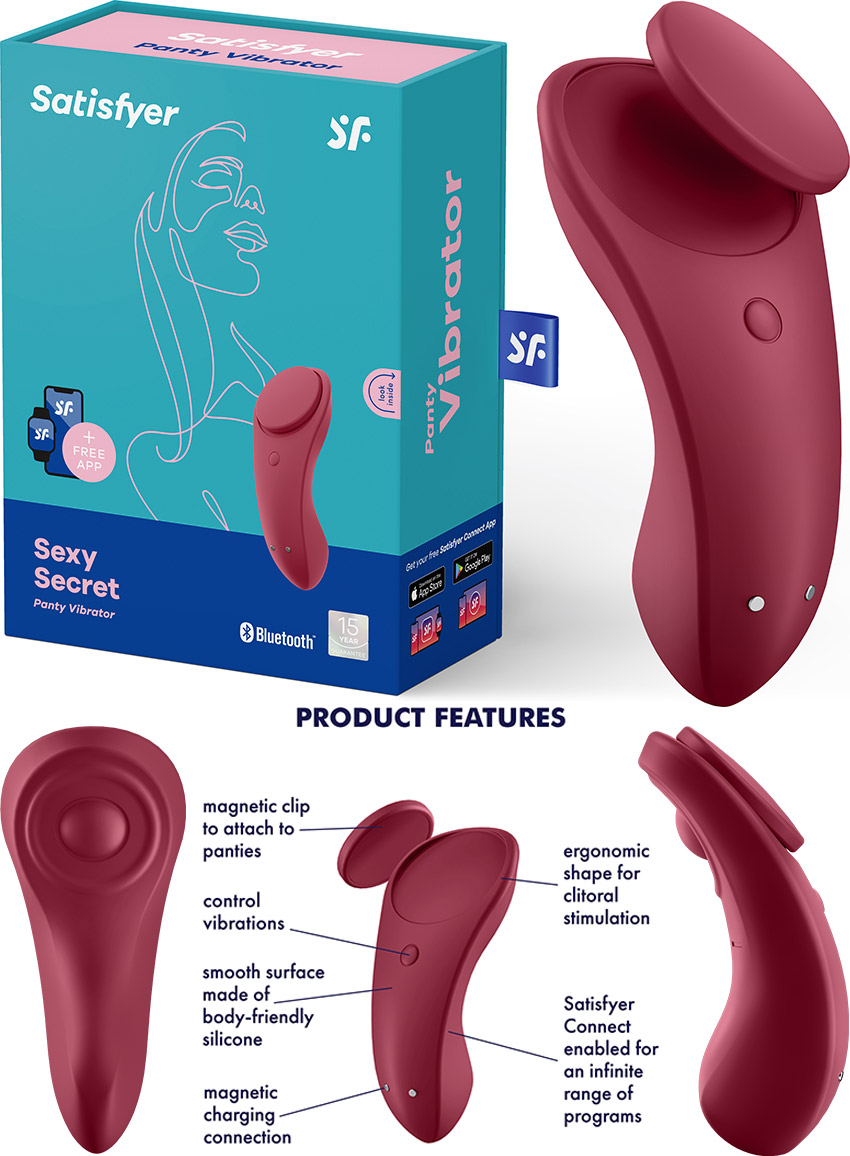 Satisfyer Sexy Secret - Vibrator for panties