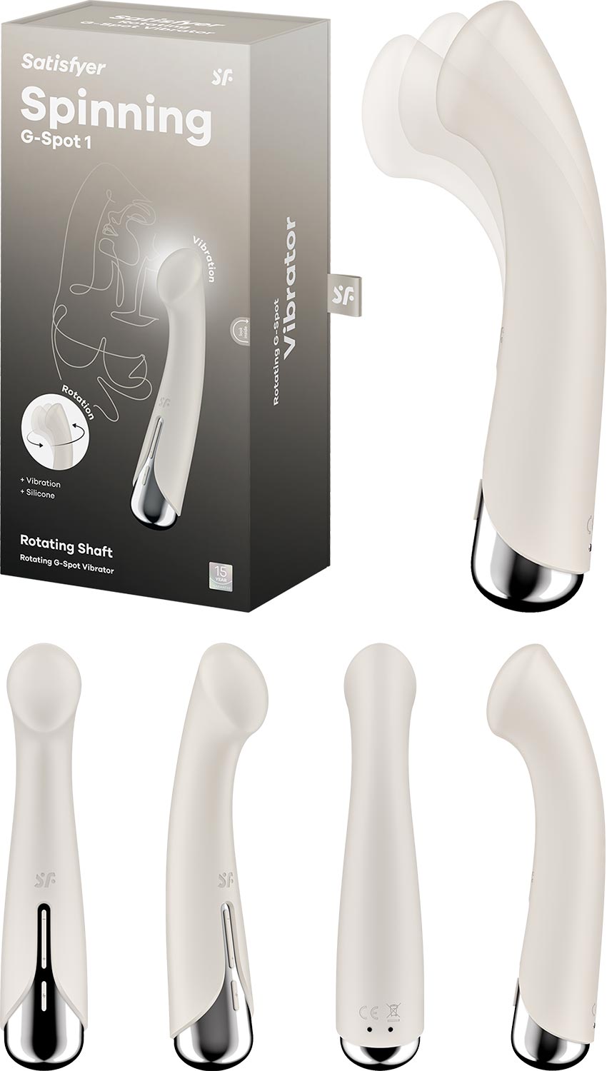 Satisfyer Spinning G-Spot | Vibrierender und rotierender Vibrator Satisfyer Spinning G-Spot | Vibrierender und rotierender Vibrator