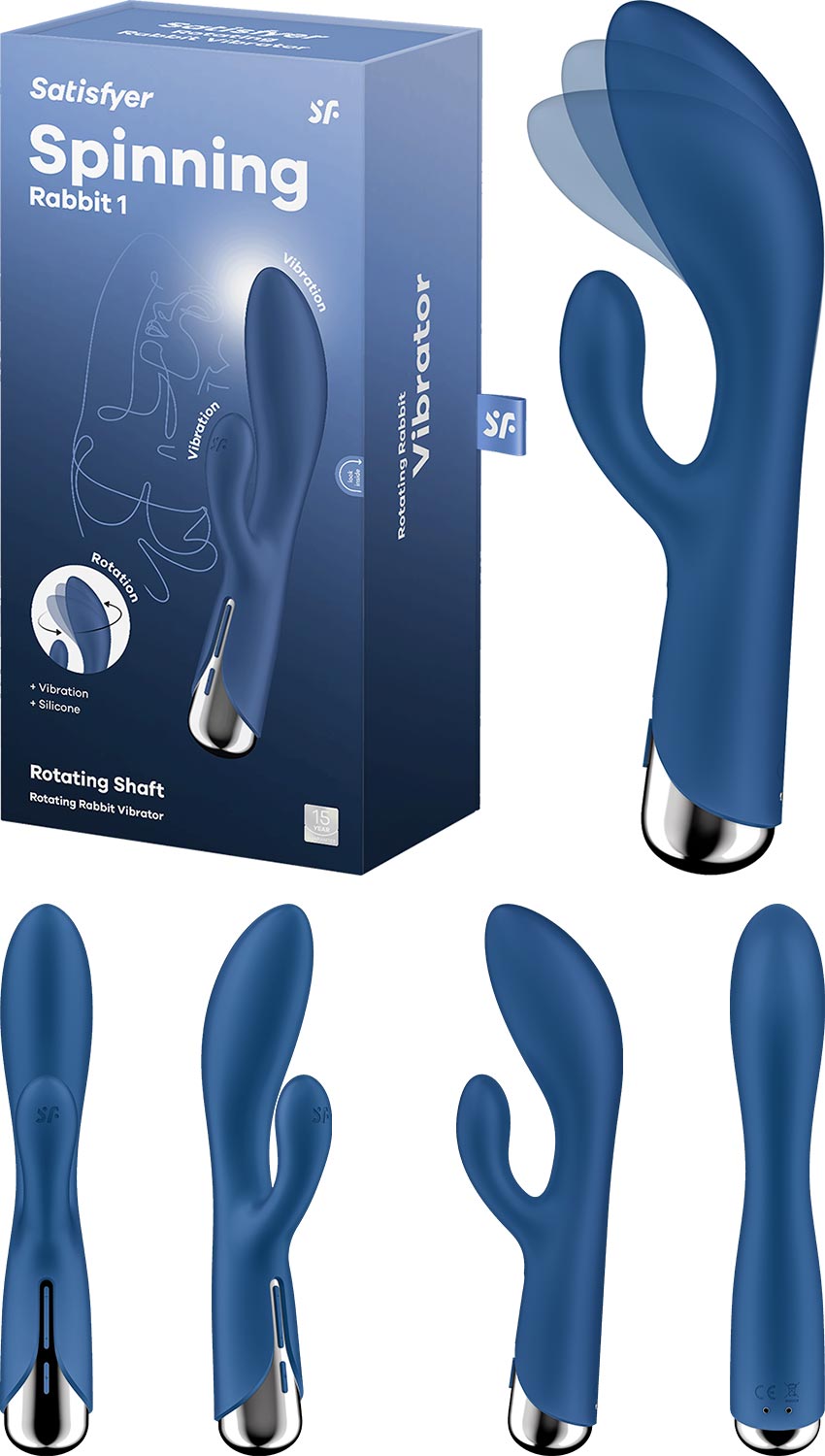 Satisfyer Spinning Rabbit | Vibromasseur rabbit rotatif