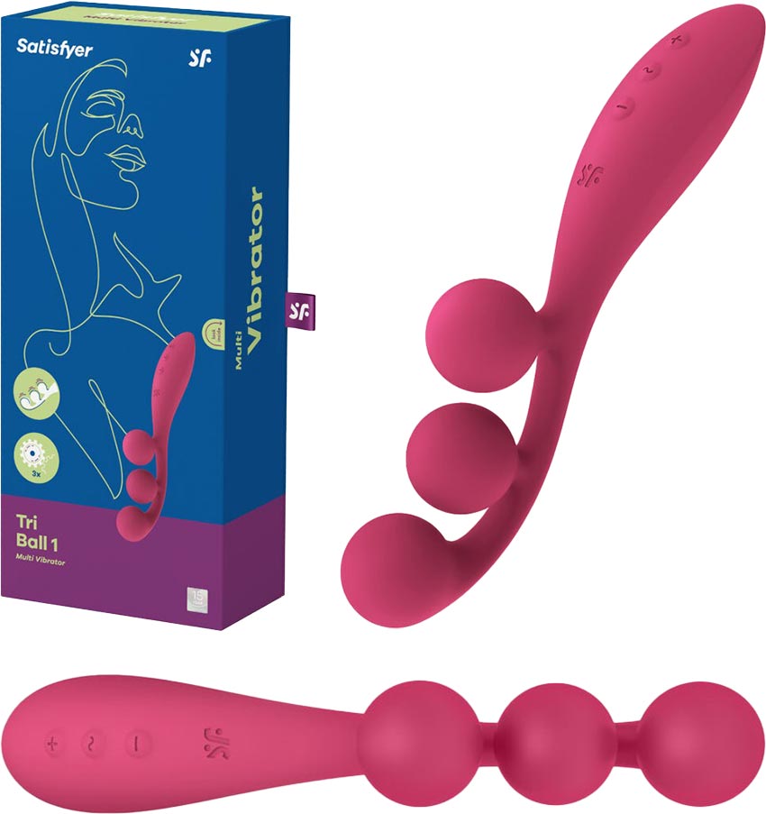 Triple stimulateur clitoridien Satisfyer Tri Ball 1