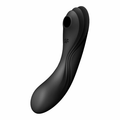 Satisfyer Curvy Trinity 4 | Vibromasseur 2-en-1 |&nbsp;Clitoris + Point G
