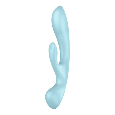 Satisfyer Triple Oh | 3-in-1 Rabbit Vibrator | Blau