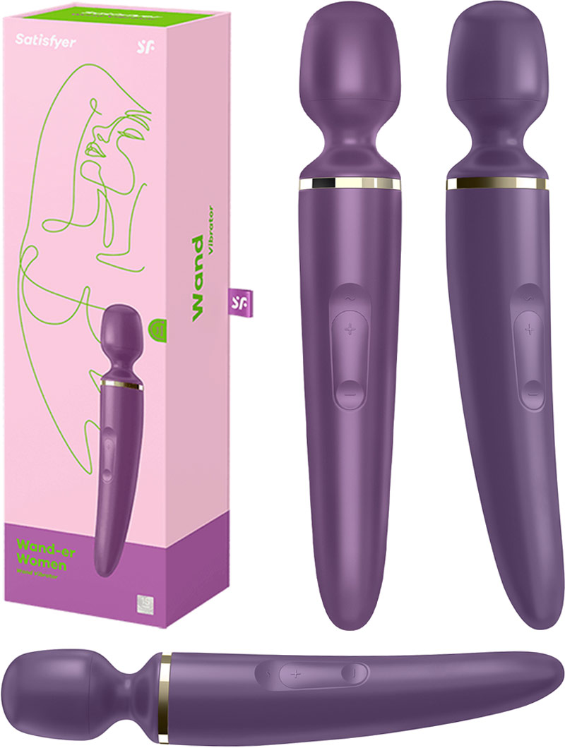 Satisfyer Wand-er Woman ultra-powerful vibrating wand - Purple
