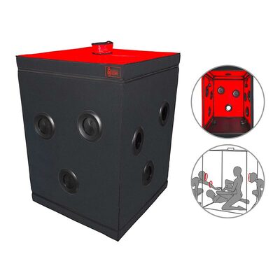 Secret Dome Scandale | Cabine BDSM fermée avec 8 ouvertures Secret Dome Scandale | Cabine BDSM fermée avec 8 ouvertures