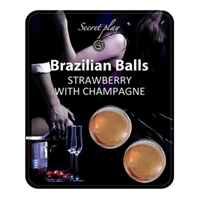 Brazilian Balls |&nbsp;Gleitmittelkugeln | Erdbeer- und Champagneraroma