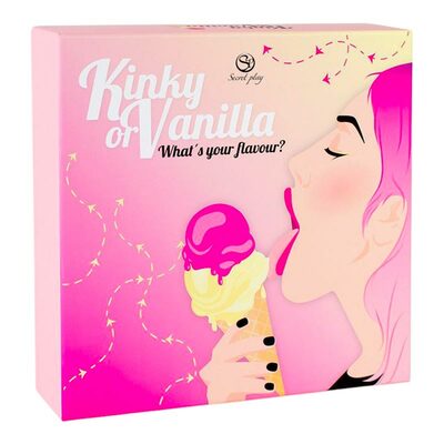 Secret Play Kinky or Vanilla | Erotisches Spiel für Paare | FR/DE/IT/EN