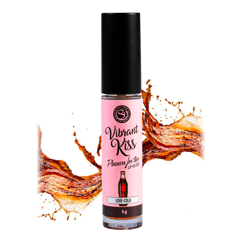 Secret Play Stimulierendes Lipgloss Vibrant Kiss - Cola - 6 g