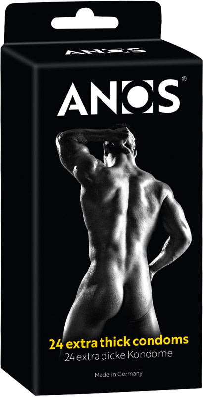 Secura ANOS Kondom für Analsex (24 Kondome)
