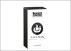 Secura Black Pearl - Schwarzes strukturiertes Kondom (24 Kondome)