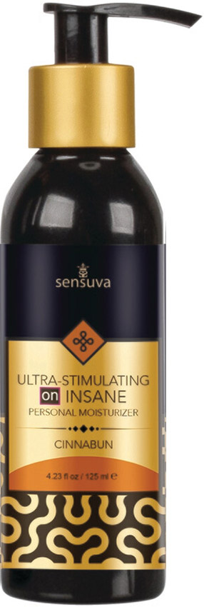 Sensuva Insane stimulating lubricant - Cinnamon - 125 ml