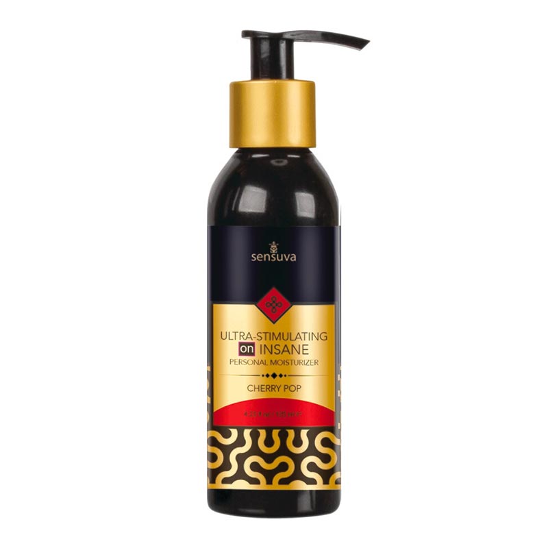Stimulierendes Gleitmittel Sensuva Insane - Kirsche - 125 ml