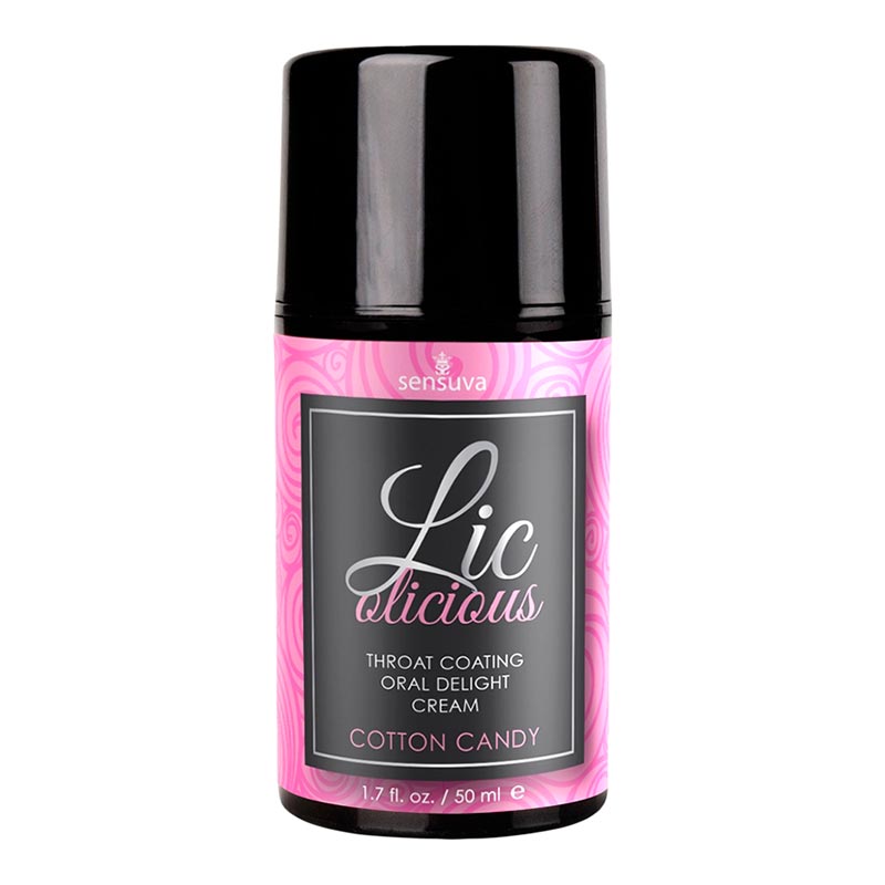 Sensuva Lic-O-Licious aromatisierte Creme fr Fellatio - Zuckerwatte