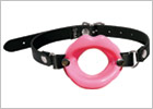 Sex & Mischief Pink Lips open mouth gag in silicone - Pink