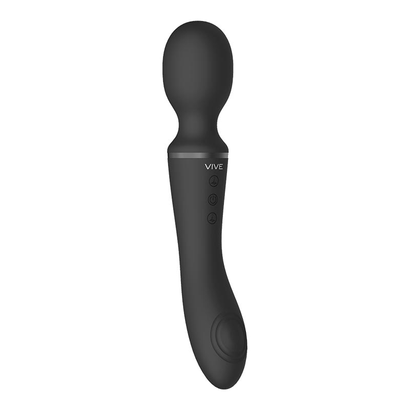 Sextoy vibrant ultra puissant 3-en-1 Vive Enora - Noir