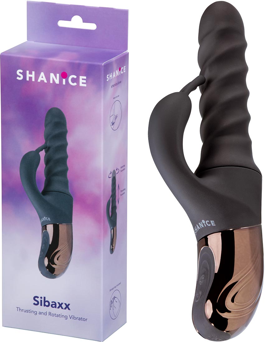 Vibromasseur rotatif et va-et-vient Shanice Sibaxx