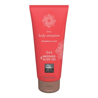 Shiatsu Body Sensation | Massagegel und Gleitmittel mit Erdbeeraroma