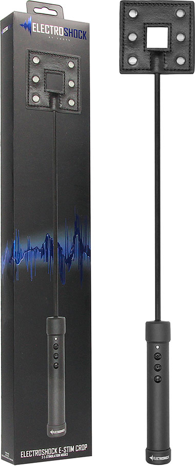 Electroschock E-Stim Crop elektrostimulierende Gerte