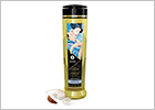 Olio da massaggio erotico Shunga Adorable - Brividi di cocco - 240 ml