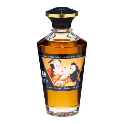 Shunga | Aphrodisierendes Öl, wärmend und essbar | Karamell