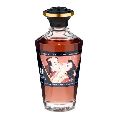 Shunga | Aphrodisierendes Öl, wärmend und essbar | Schokolade