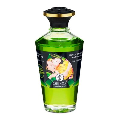 Shunga | Huile biologique, aphrodisiaque, chauffante et comestible