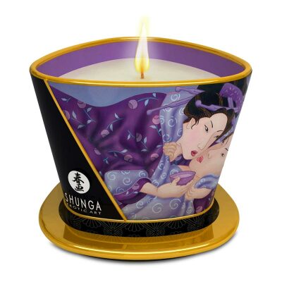 Shunga Libido | Massagekerze | Duft exotische Früchte | 170 ml