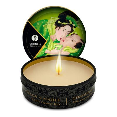 Shunga Zenitude | Bougie de massage à la senteur thé vert | 30 ml