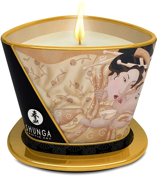 Shunga Desir Massage Candle - Vanilla Fetish - 170 ml