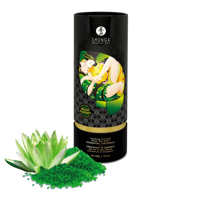 Shunga Cristaux d'Orient | Sel de bain moussant | Fleur de Lotus Shunga Cristaux d'Orient | Sel de bain moussant | Fleur de Lotus