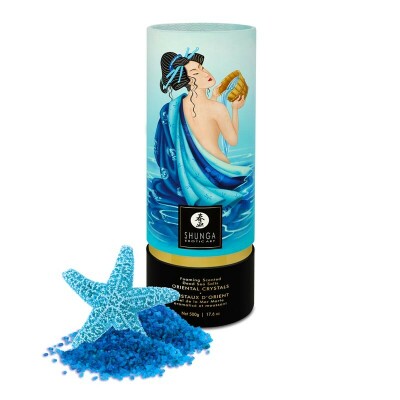 Shunga Oriental Crystals | Schaumbadesalz | Ozean der Versuchung