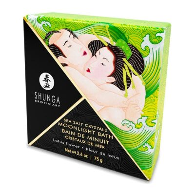 Shunga Bain de Minuit | Sel de bain moussant | Fleur de Lotus
