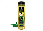 Huile de massage bio Shunga Organica - Thé Vert Exotique - 240 ml