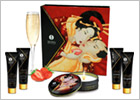 Shunga Coffret Secrets de Geisha - Vin pétillant à la fraise