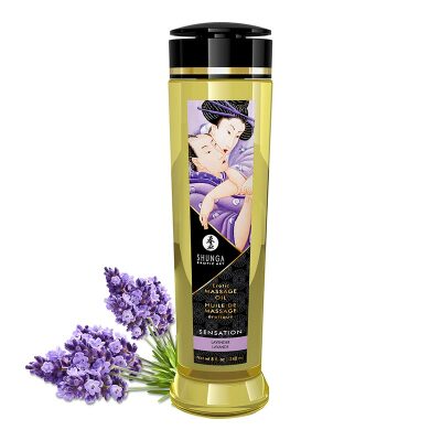 Shunga Sensation | Erotisches Massageöl | Lavendel