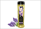 Olio da massaggio erotico Shunga Sensation - Lavanda - 240 ml