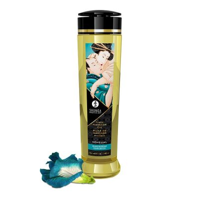 Shunga Sensual | Erotisches Massageöl | Inselblumen | 240 ml